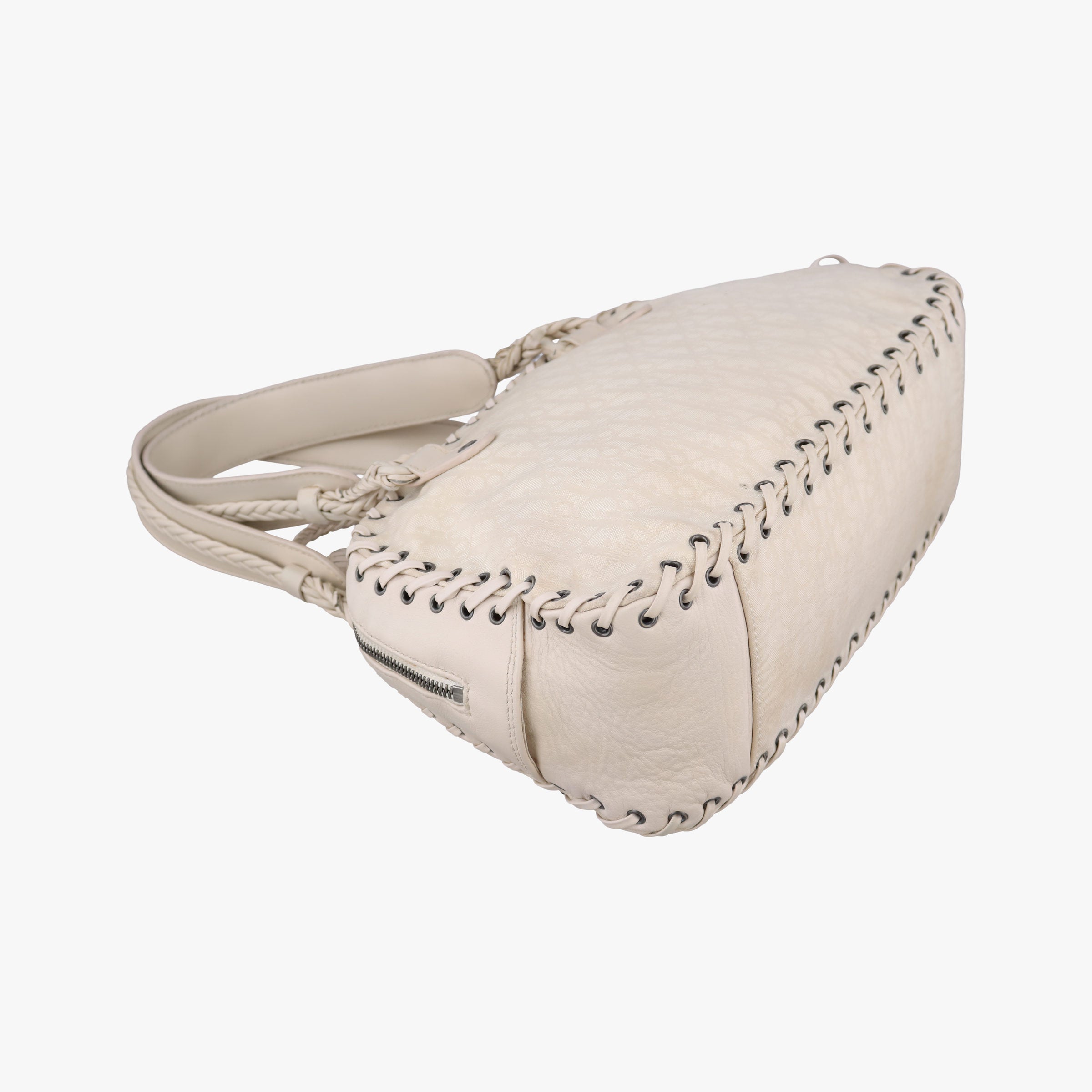 Vintage Christian Dior Dior Romantique Beige Oblique Canvas  shoulderbag | stylenewstar