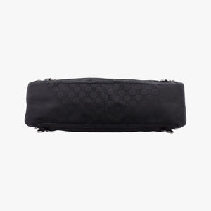 Secondhand Gucci Abbey Black Canvas × Leather 293580 handbag | stylenewstar
