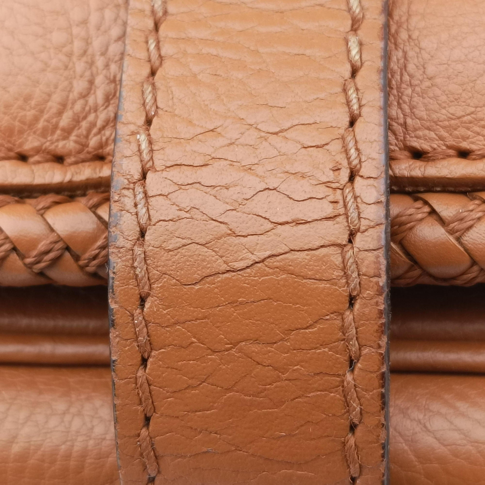 Pre-owned Gucci Marrakech Messenger Brown leather 257024 shoulderbag | stylenewstar
