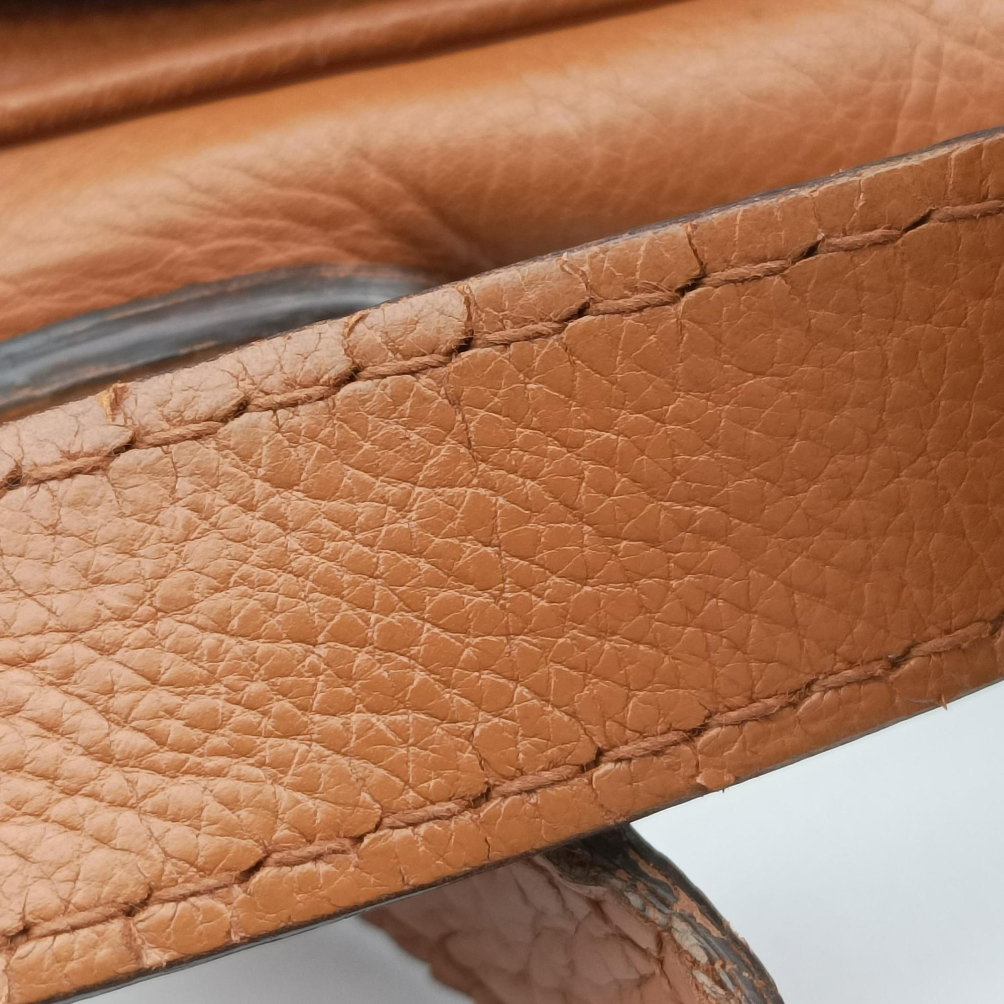 Pre-owned Gucci Marrakech Messenger Brown leather 257024 shoulderbag | stylenewstar