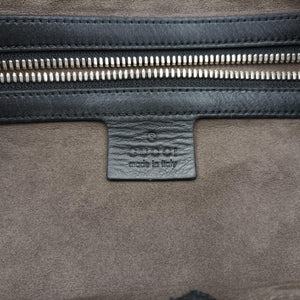 Secondhand Gucci GG Imprime messenger Black Leather 473882 shoulderbag | stylenewstar