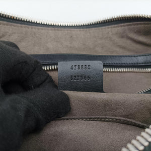 Secondhand Gucci GG Imprime messenger Black Leather 473882 shoulderbag | stylenewstar