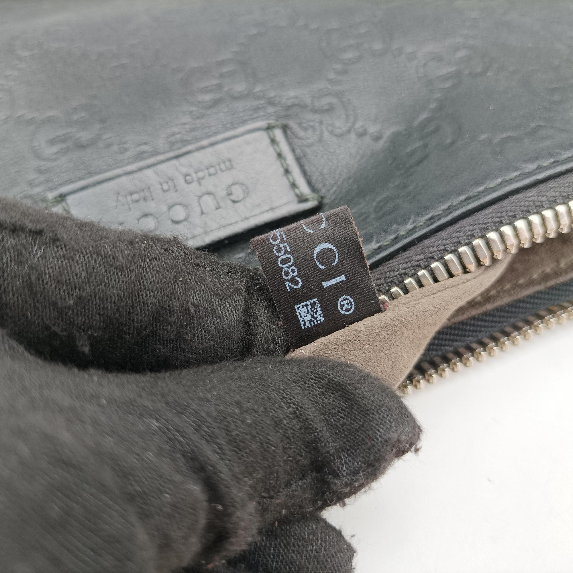 Secondhand Gucci GG Imprime messenger Black Leather 473882 shoulderbag | stylenewstar