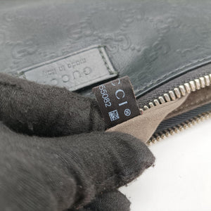 Secondhand Gucci GG Imprime messenger Black Leather 473882 shoulderbag | stylenewstar