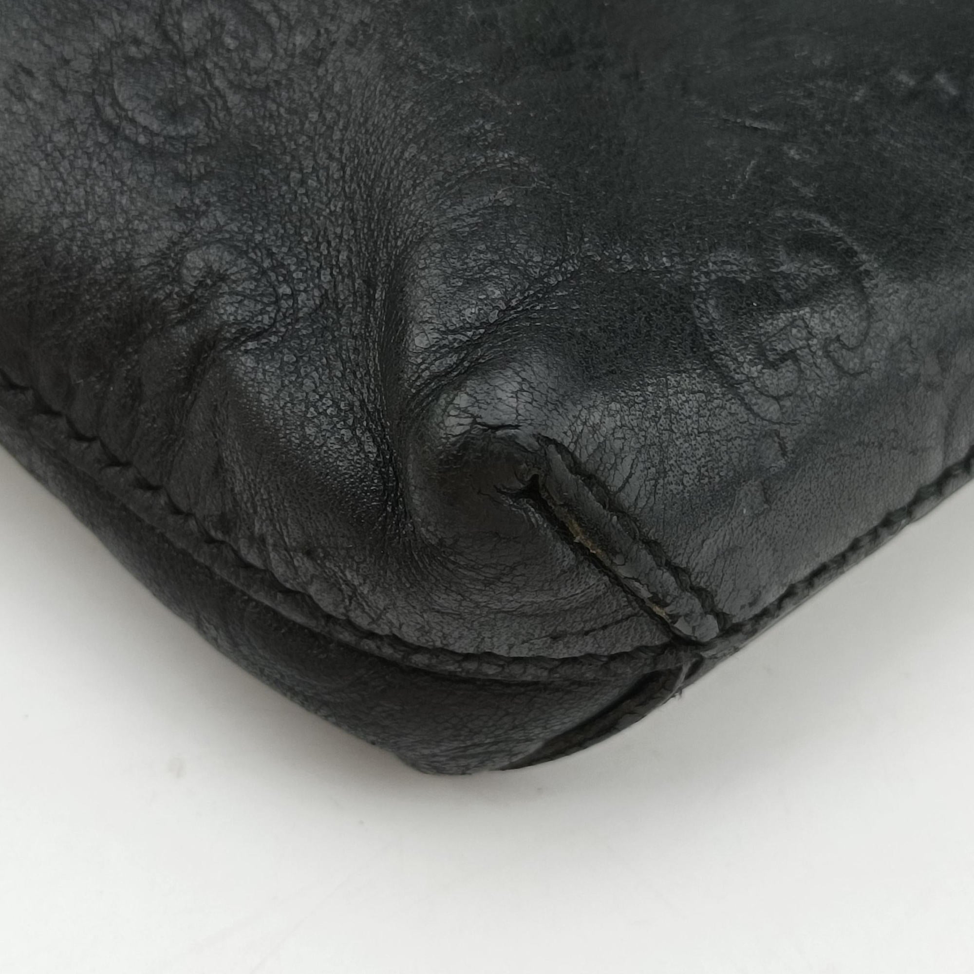 Secondhand Gucci GG Imprime messenger Black Leather 473882 shoulderbag | stylenewstar