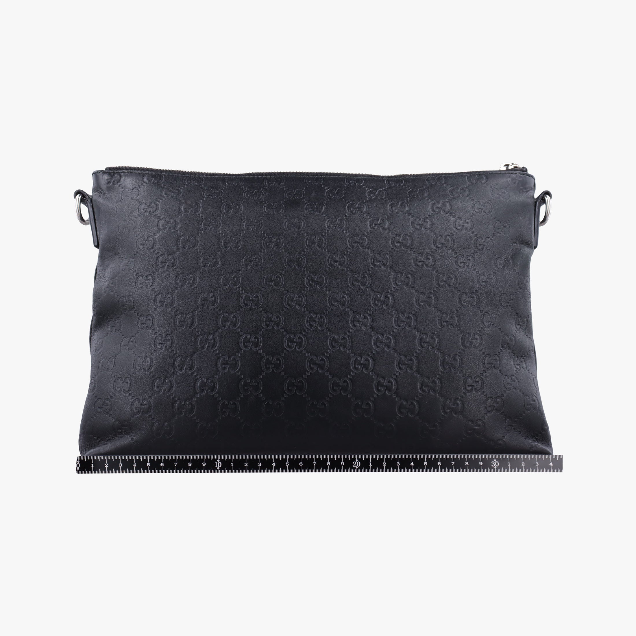 Secondhand Gucci GG Imprime messenger Black Leather 473882 shoulderbag | stylenewstar