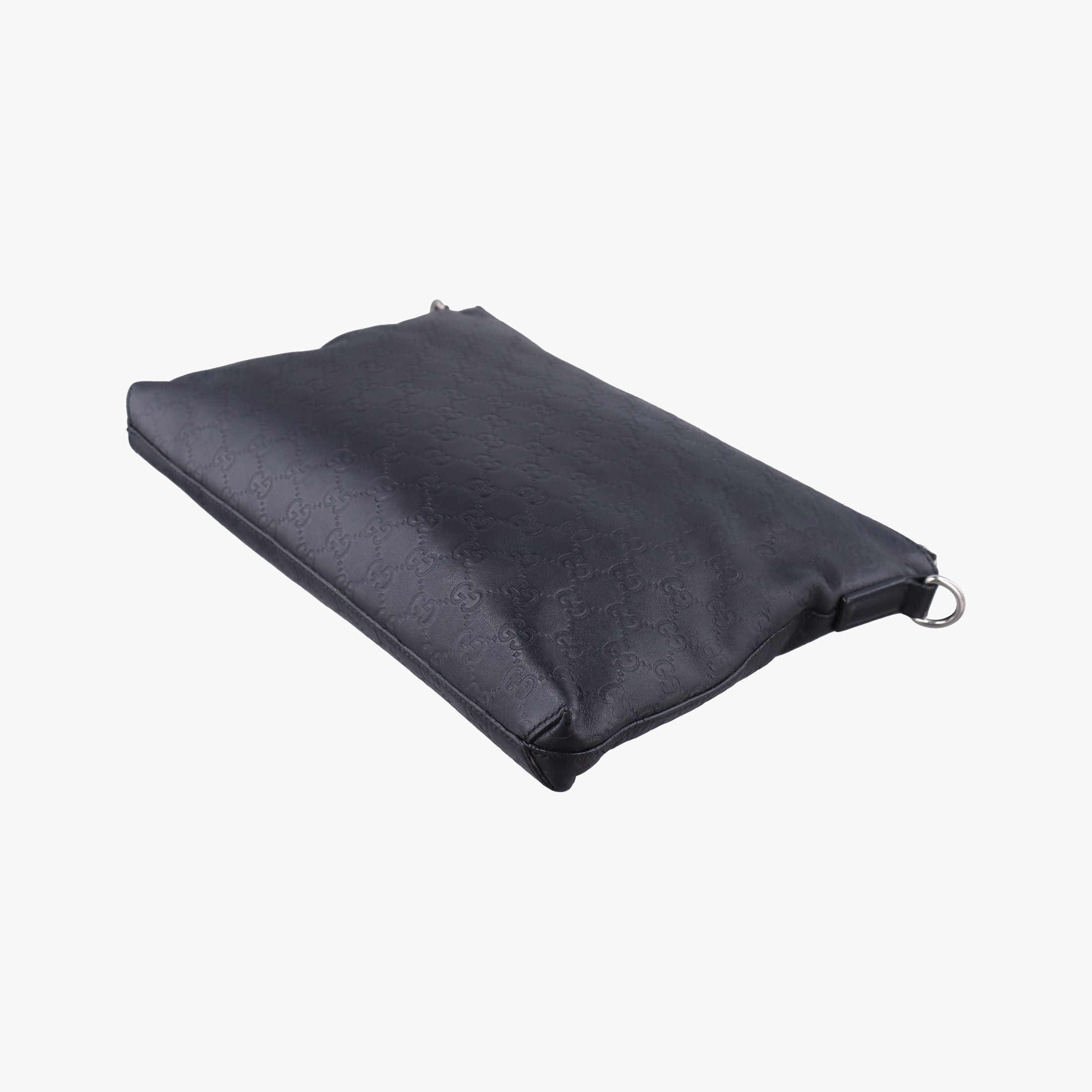 Secondhand Gucci GG Imprime messenger Black Leather 473882 shoulderbag | stylenewstar