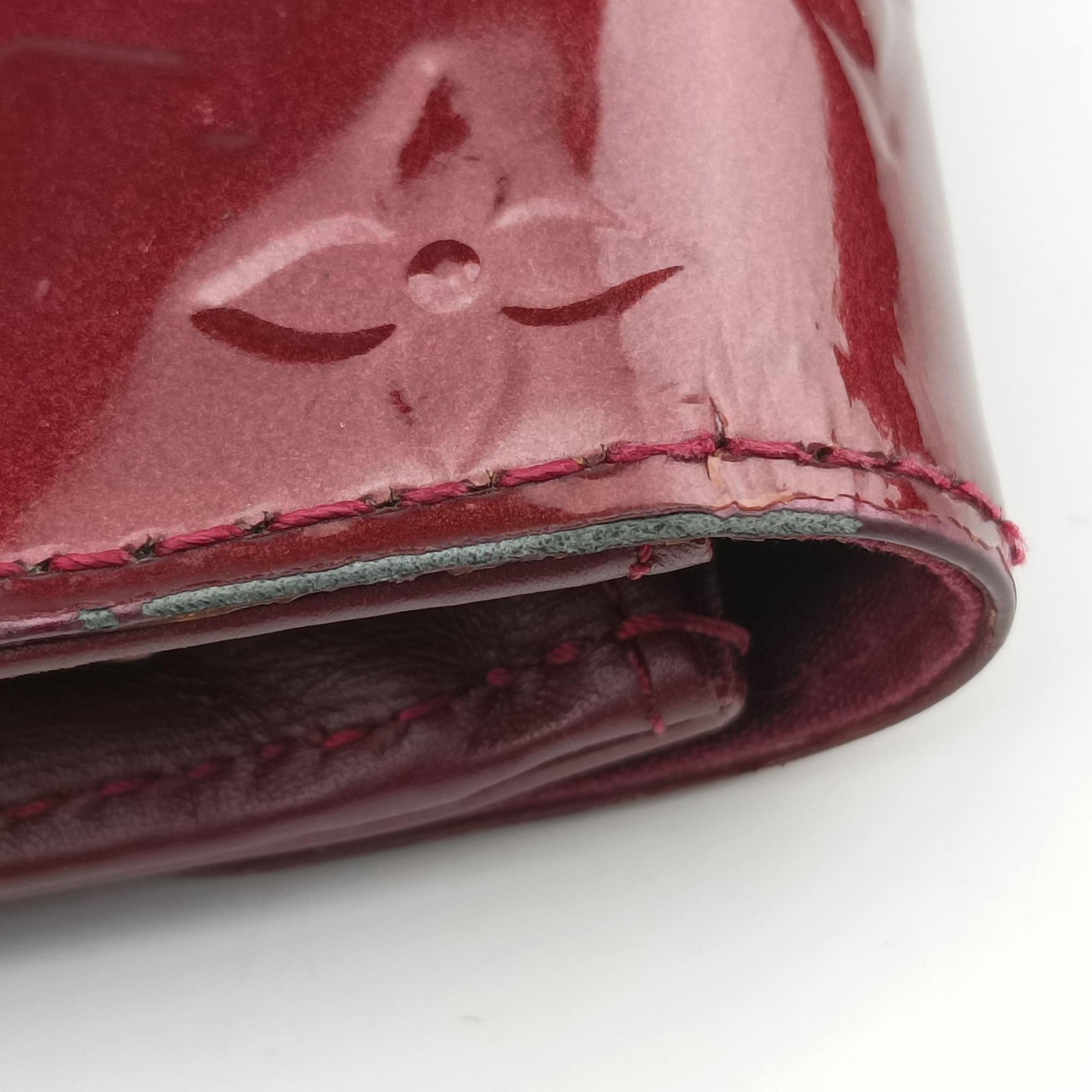 Pre-owned Louis Vuitton Sunset Boulevard Monogram Rouge Fauvist Vernis M91679 handbag | stylenewstar