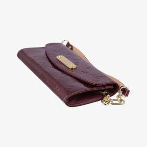 Pre-owned Louis Vuitton Sunset Boulevard Monogram Rouge Fauvist Vernis M91679 handbag | stylenewstar