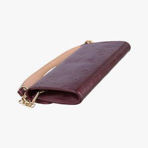 Pre-owned Louis Vuitton Sunset Boulevard Monogram Rouge Fauvist Vernis M91679 handbag | stylenewstar