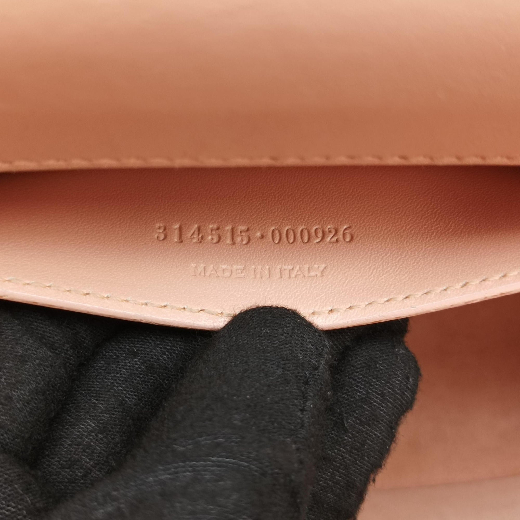 Pre-owned Yves Saint Laurent BETTY Pink Leather 314515 shoulderbag | stylenewstar