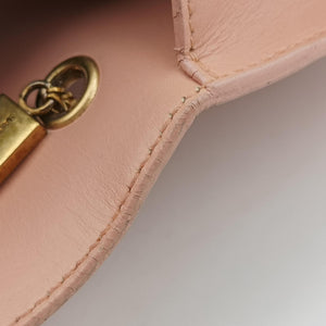 Pre-owned Yves Saint Laurent BETTY Pink Leather 314515 shoulderbag | stylenewstar