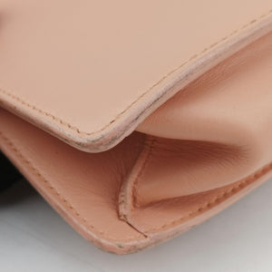 Pre-owned Yves Saint Laurent BETTY Pink Leather 314515 shoulderbag | stylenewstar