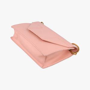 Pre-owned Yves Saint Laurent BETTY Pink Leather 314515 shoulderbag | stylenewstar