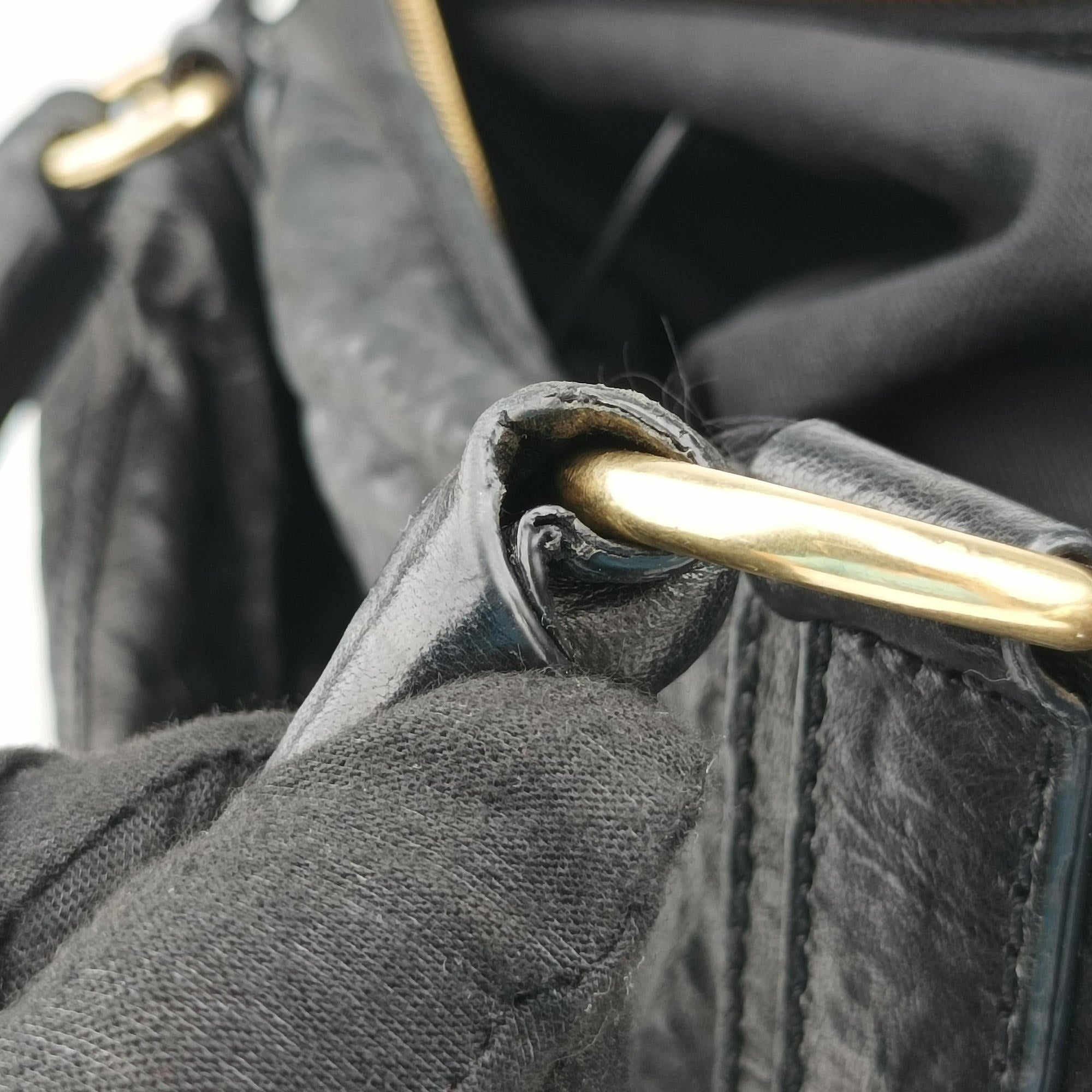 Secondhand Givenchy Pandora Black Leather  shoulderbag | stylenewstar