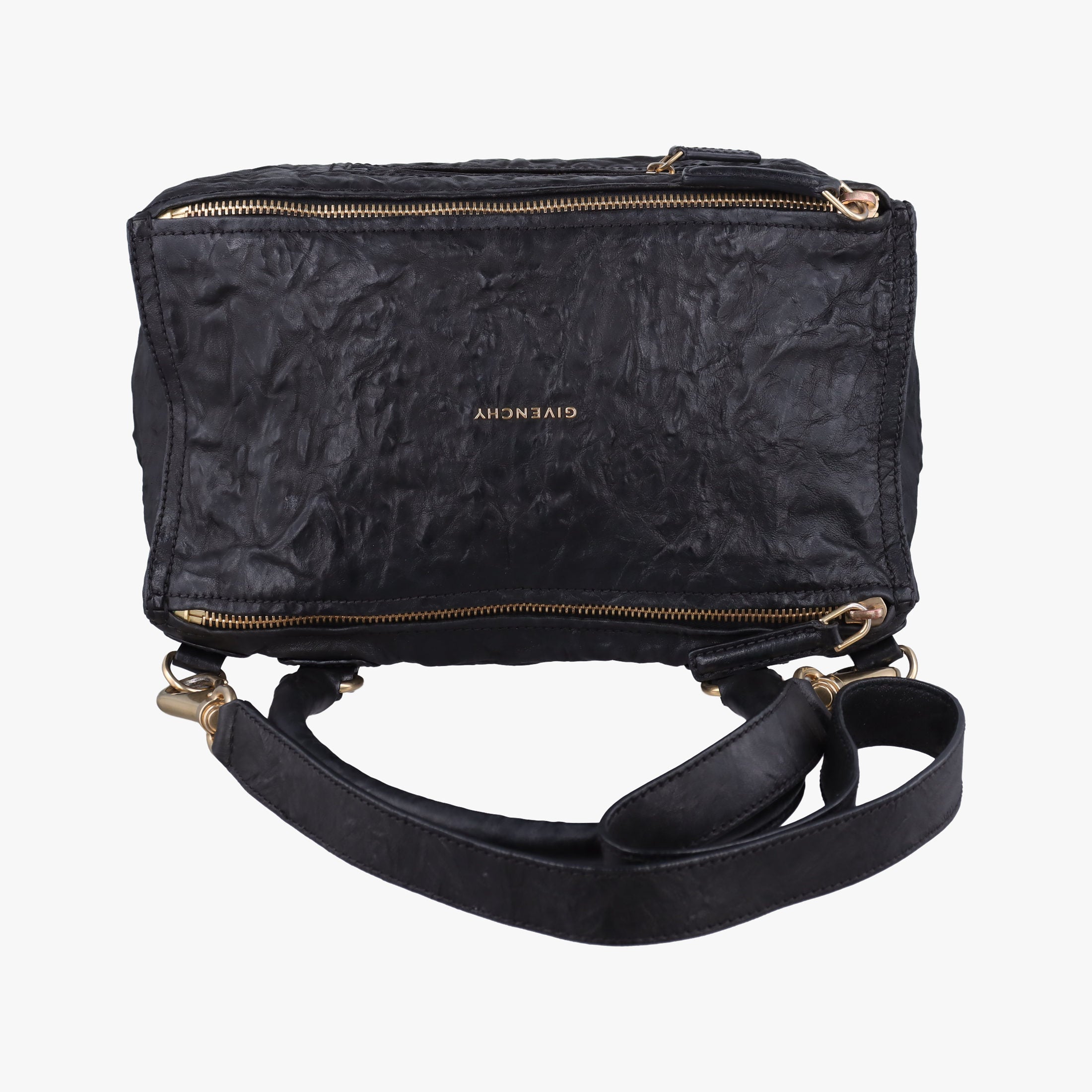 Secondhand Givenchy Pandora Black Leather  shoulderbag | stylenewstar