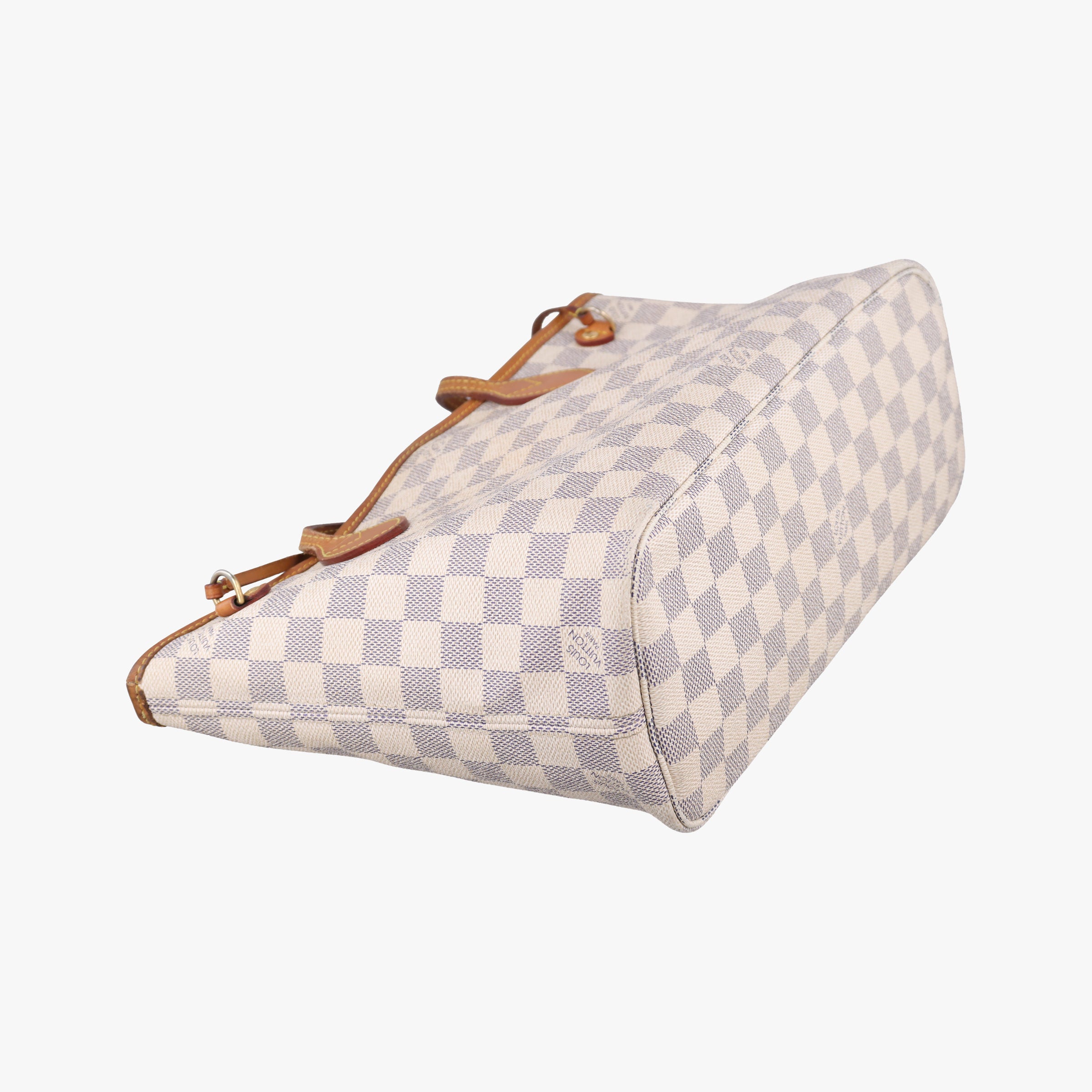 Pre-owned Louis Vuitton Neverfull MM Azur Damier Canvas N51107 shoulderbag | stylenewstar