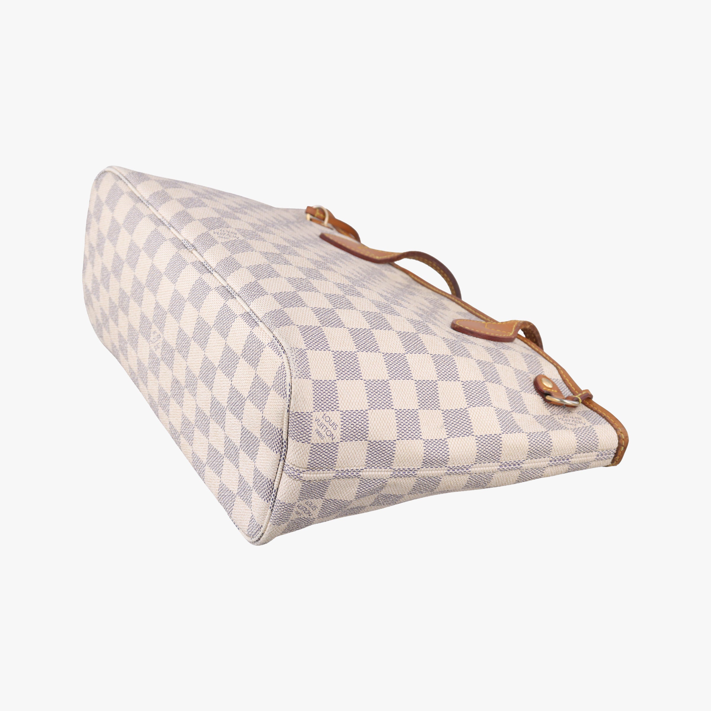 Pre-owned Louis Vuitton Neverfull MM Azur Damier Canvas N51107 shoulderbag | stylenewstar