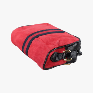 Secondhand Gucci OPHIDIA Black×red suede×Patent Leather 517350 shoulderbag | stylenewstar