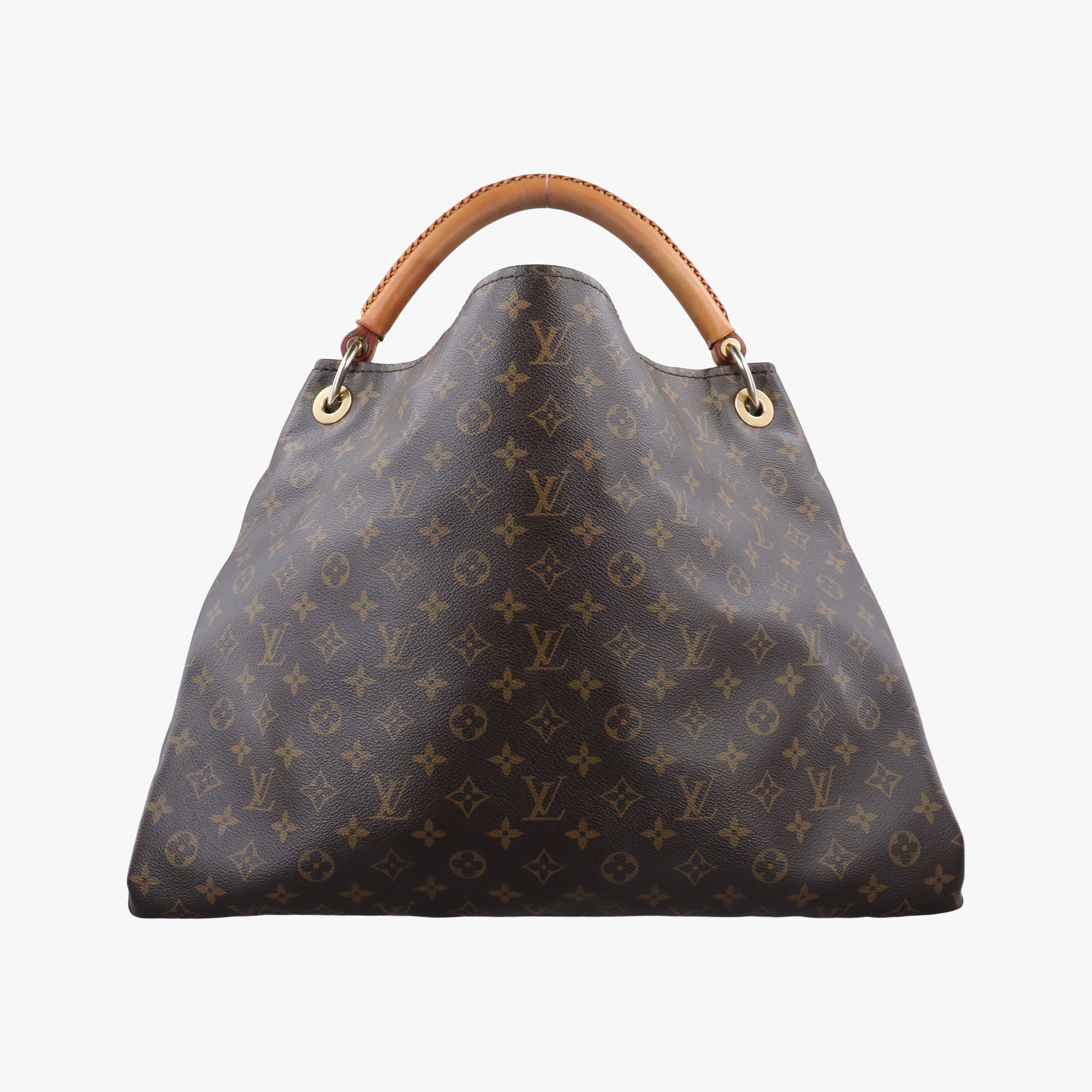 Pre-owned Louis Vuitton ARTSY MM Brown Monogram Canvas M40249 shoulderbag | stylenewstar