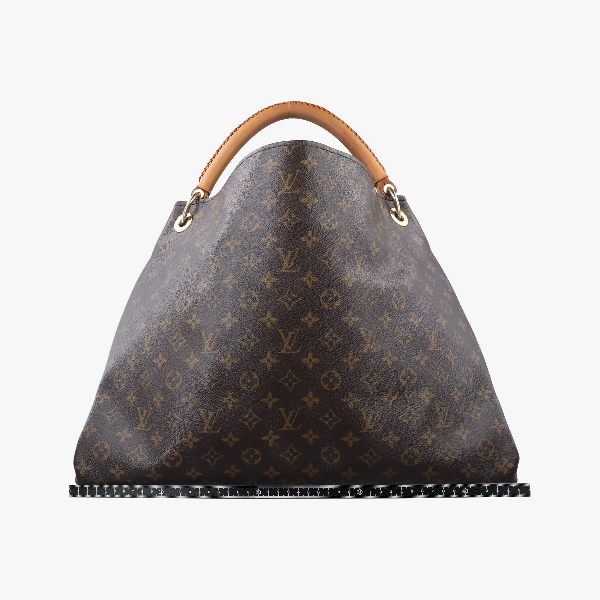 Pre-owned Louis Vuitton ARTSY MM Brown Monogram Canvas M40249 shoulderbag | stylenewstar
