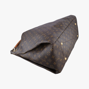 Pre-owned Louis Vuitton ARTSY MM Brown Monogram Canvas M40249 shoulderbag | stylenewstar