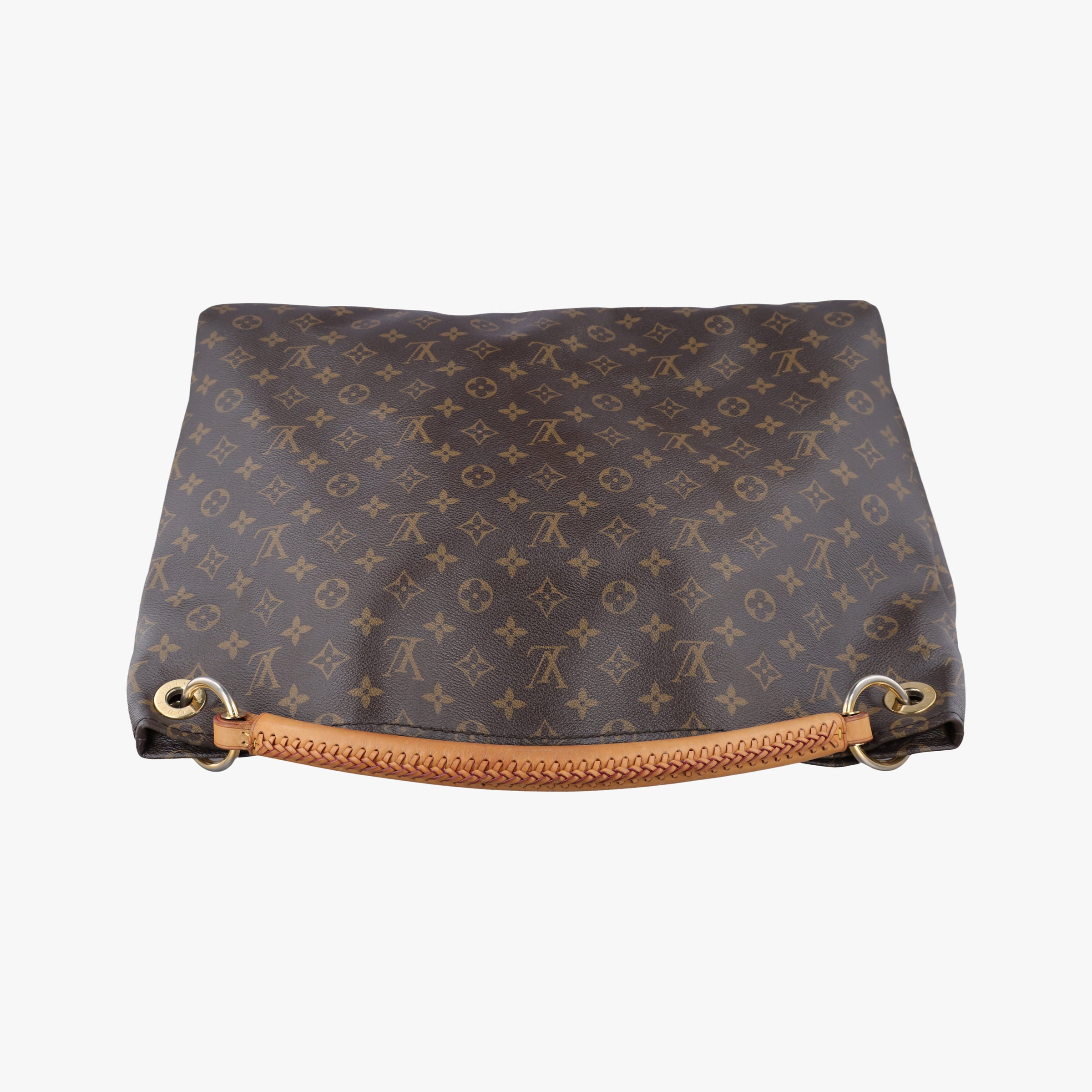 Pre-owned Louis Vuitton ARTSY MM Brown Monogram Canvas M40249 shoulderbag | stylenewstar