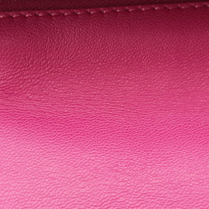 Pre-owned Fendi Be Baguette Rose Leather 8BR677 shoulderbag | stylenewstar