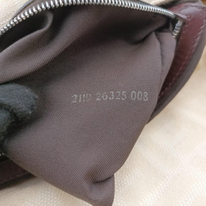 Pre-owned Fendi Mamma Bucket White canvas×leather  carrybag | stylenewstar