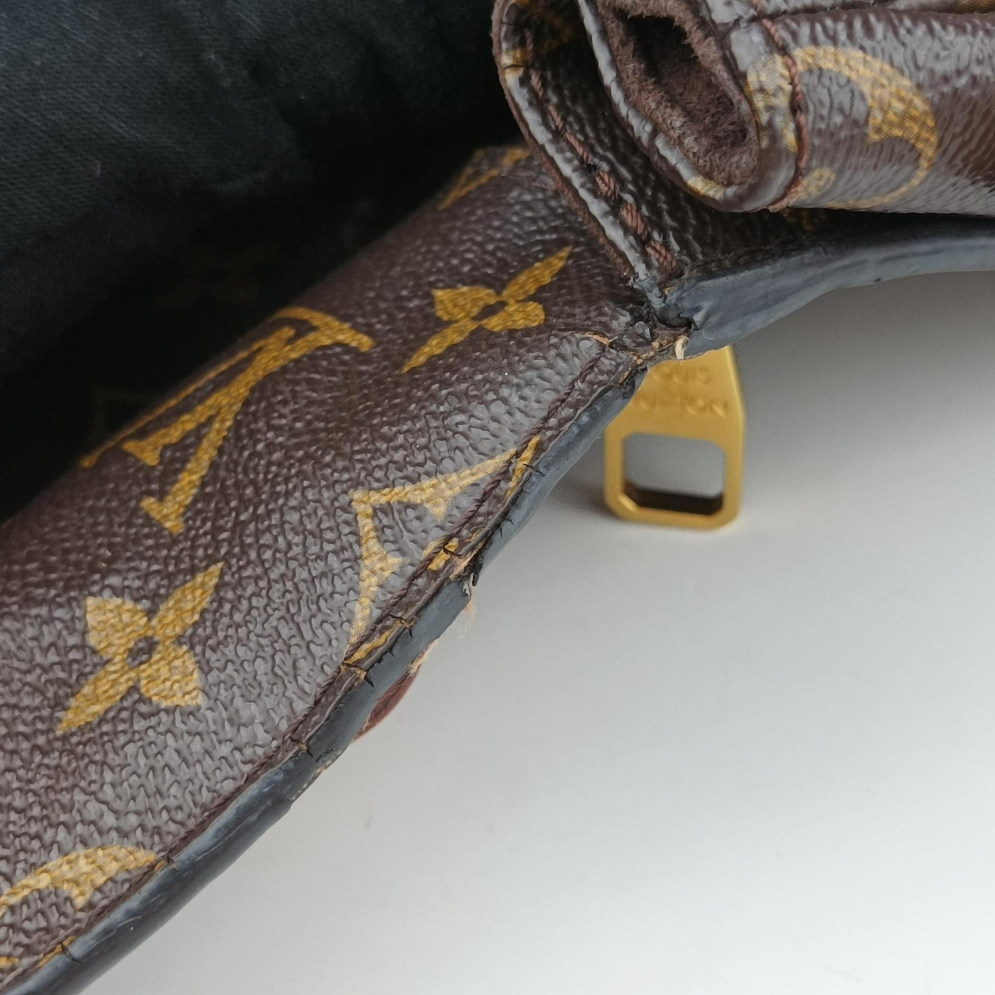 Pre-owned Louis Vuitton Pochette Metis MM Brown Monogram Canvas M44875 shoulderbag | stylenewstar