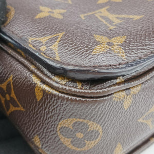 Pre-owned Louis Vuitton Pochette Metis MM Brown Monogram Canvas M44875 shoulderbag | stylenewstar