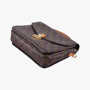 Pre-owned Louis Vuitton Pochette Metis MM Brown Monogram Canvas M44875 shoulderbag | stylenewstar