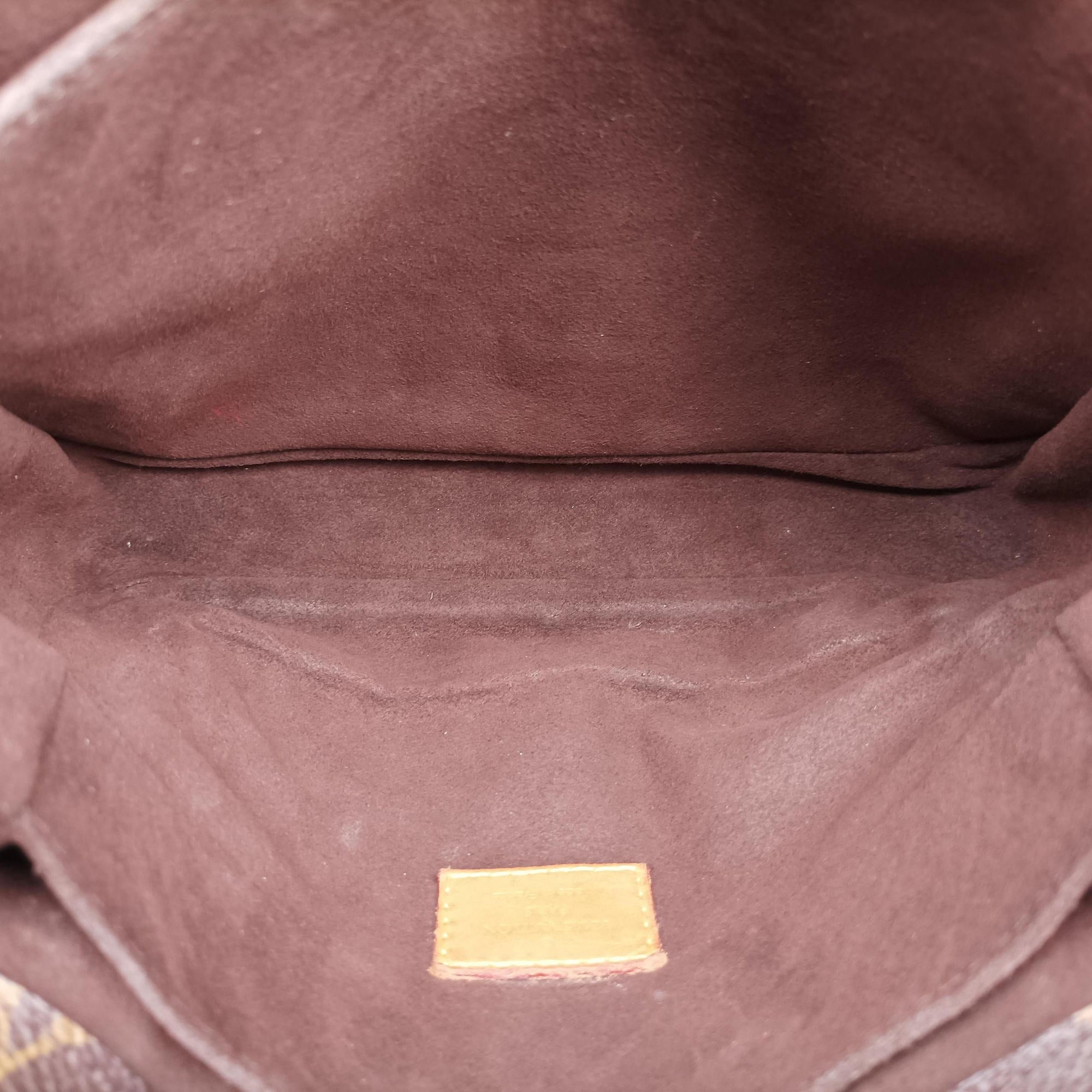 Pre-owned Louis Vuitton Pochette Metis MM Brown Monogram Canvas M44875 shoulderbag | stylenewstar