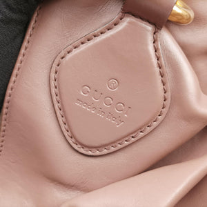 Secondhand Gucci Horsebit hobo Pink Leather 309578 handbag | stylenewstar