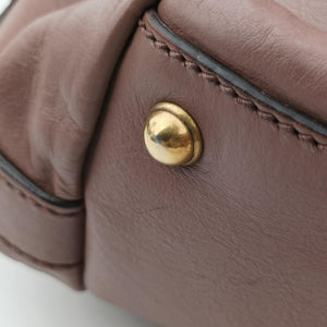 Secondhand Gucci Horsebit hobo Pink Leather 309578 handbag | stylenewstar