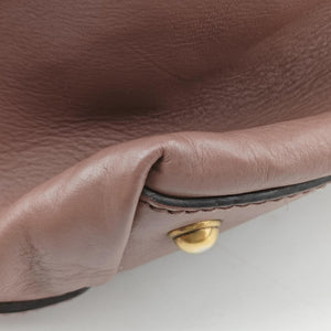 Secondhand Gucci Horsebit hobo Pink Leather 309578 handbag | stylenewstar