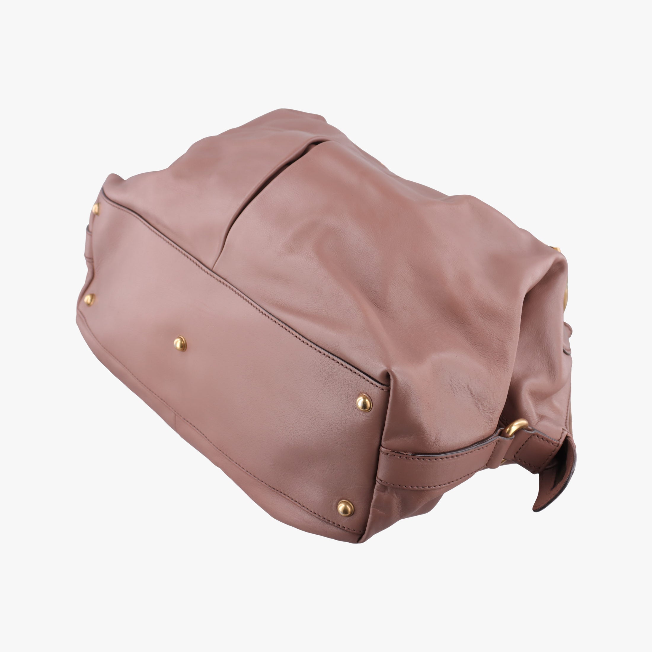 Secondhand Gucci Horsebit hobo Pink Leather 309578 handbag | stylenewstar