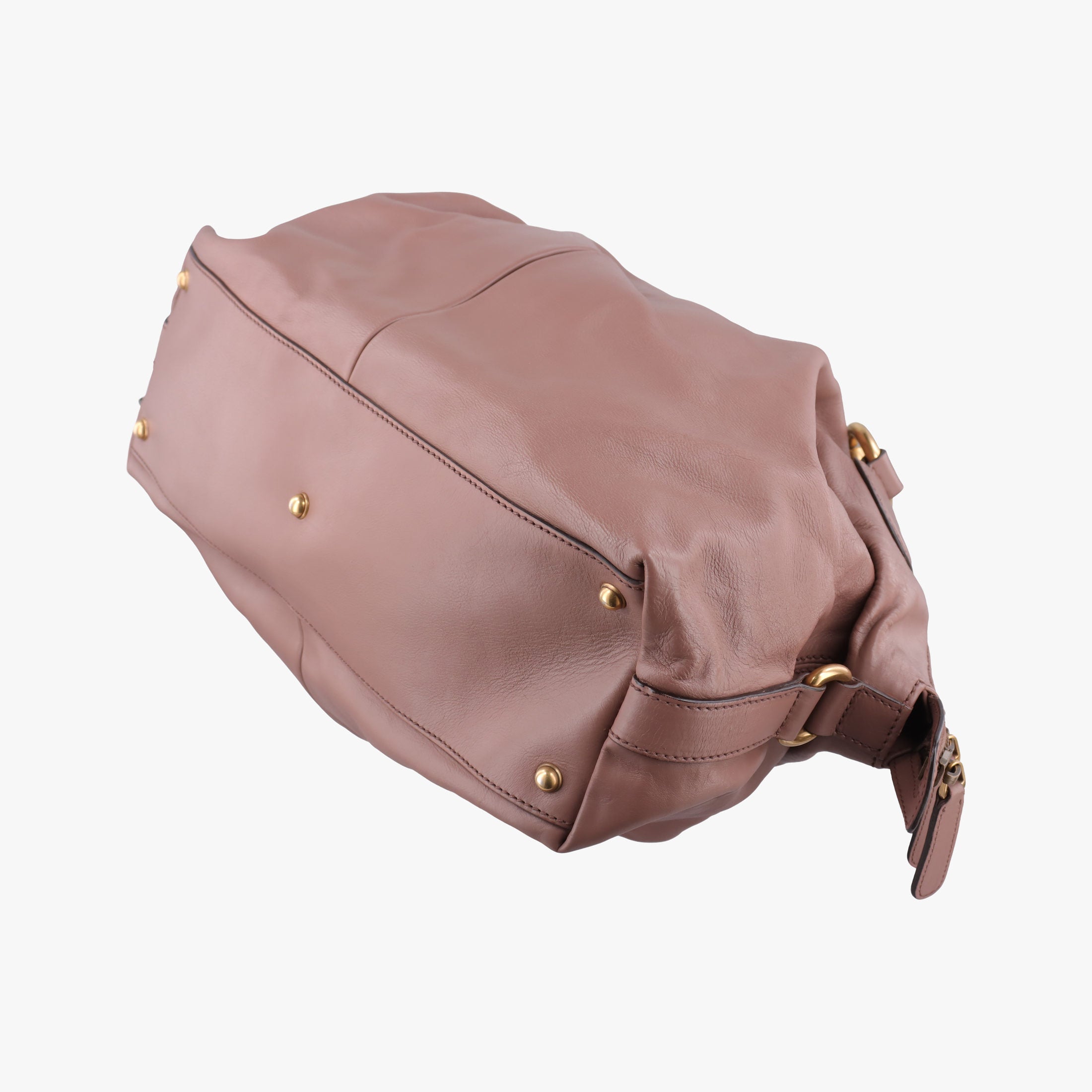 Secondhand Gucci Horsebit hobo Pink Leather 309578 handbag | stylenewstar