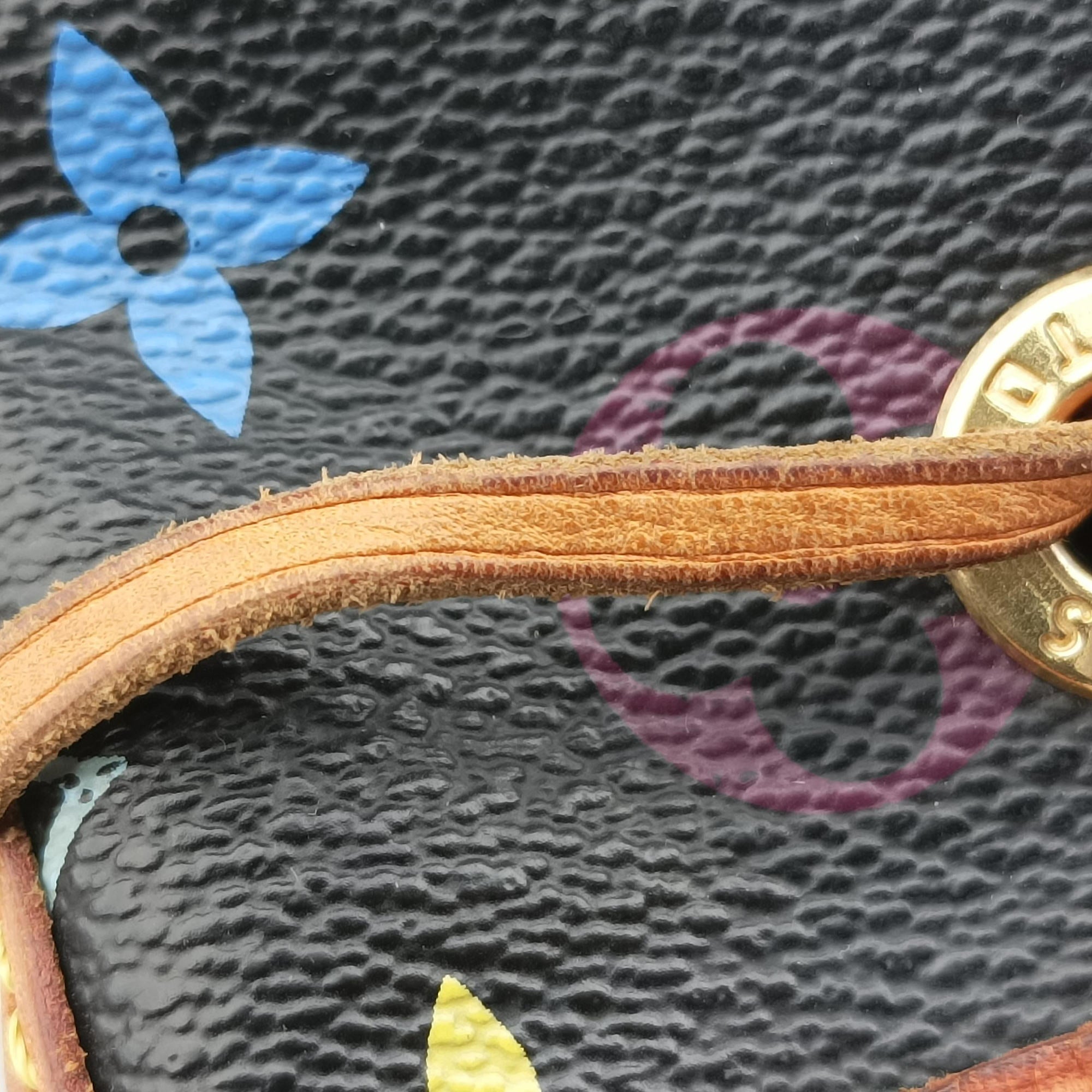 Pre-owned Louis Vuitton Petit Noe Noir Monogram Multicolor M42230 shoulderbag | stylenewstar