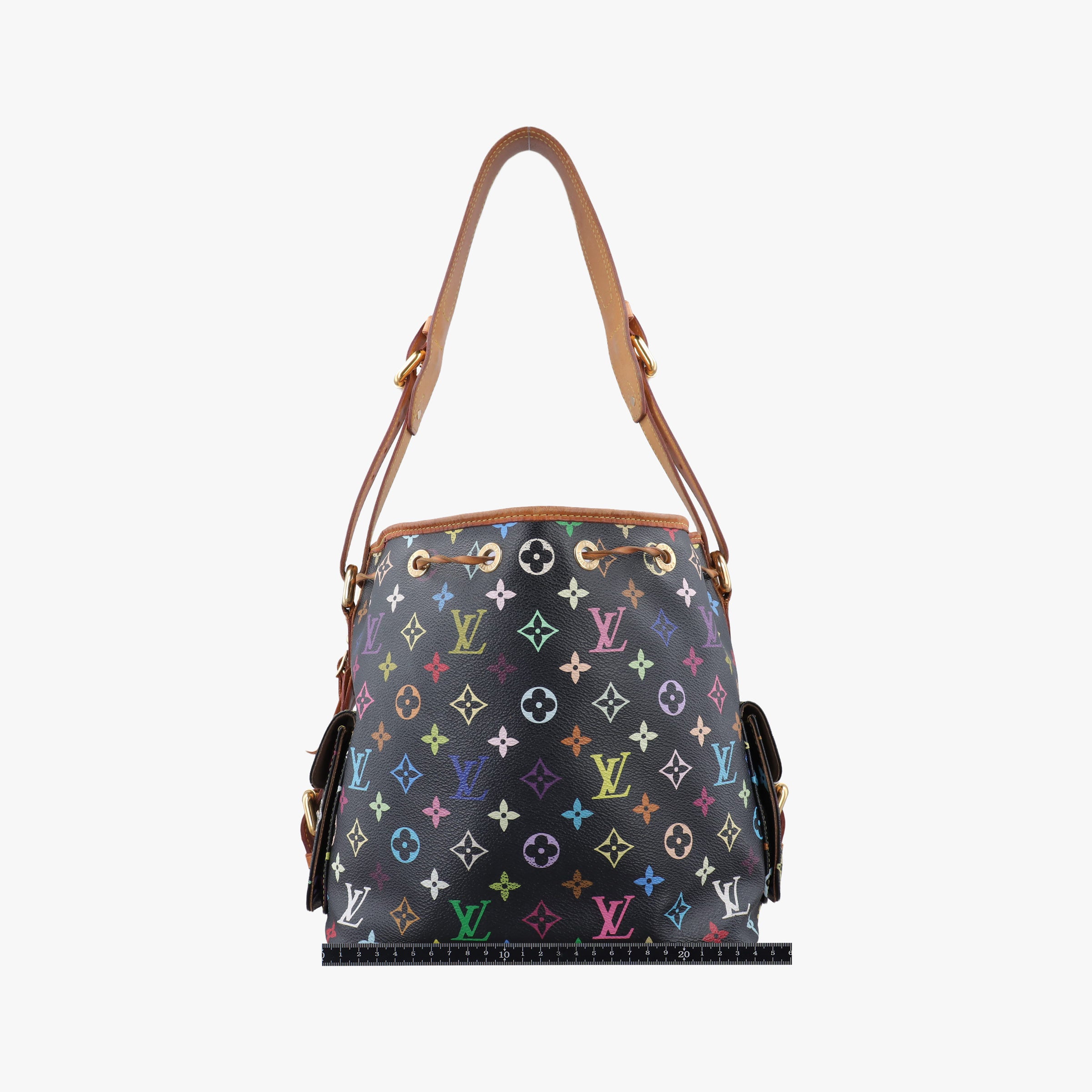 Pre-owned Louis Vuitton Petit Noe Noir Monogram Multicolor M42230 shoulderbag | stylenewstar