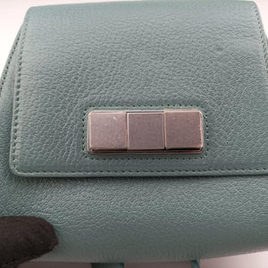 Pre-owned Bottega Veneta Geometric Belt Storm Leather  bum bag/waist bag | stylenewstar
