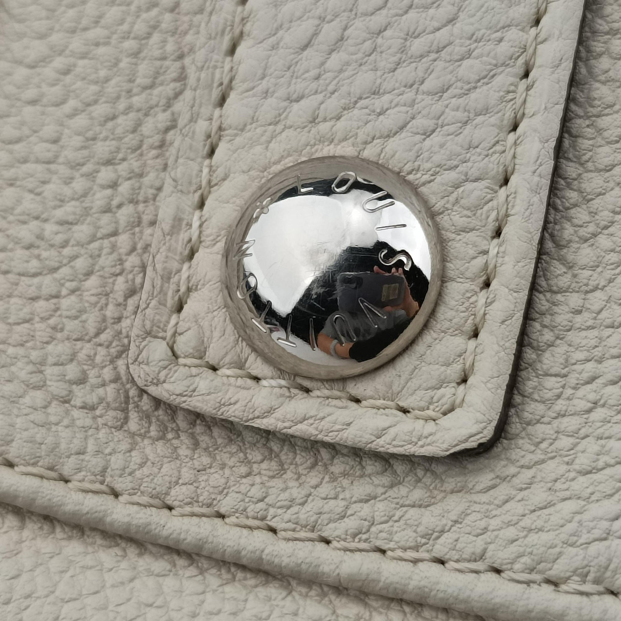 Secondhand Louis Vuitton sofia coppola SC BB BLANC CASSE calf Leather M48834 shoulderbag | stylenewstar