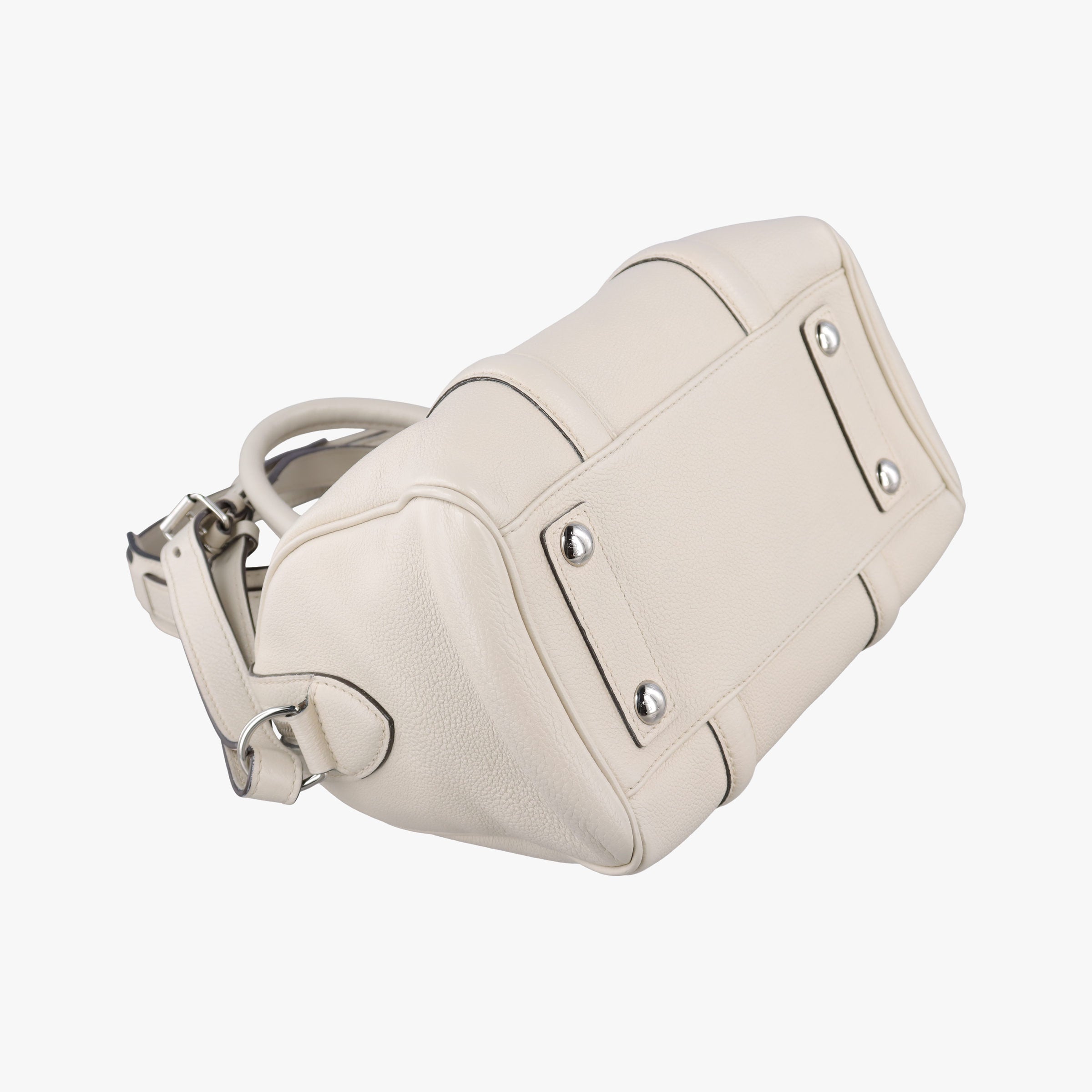 Secondhand Louis Vuitton sofia coppola SC BB BLANC CASSE calf Leather M48834 shoulderbag | stylenewstar