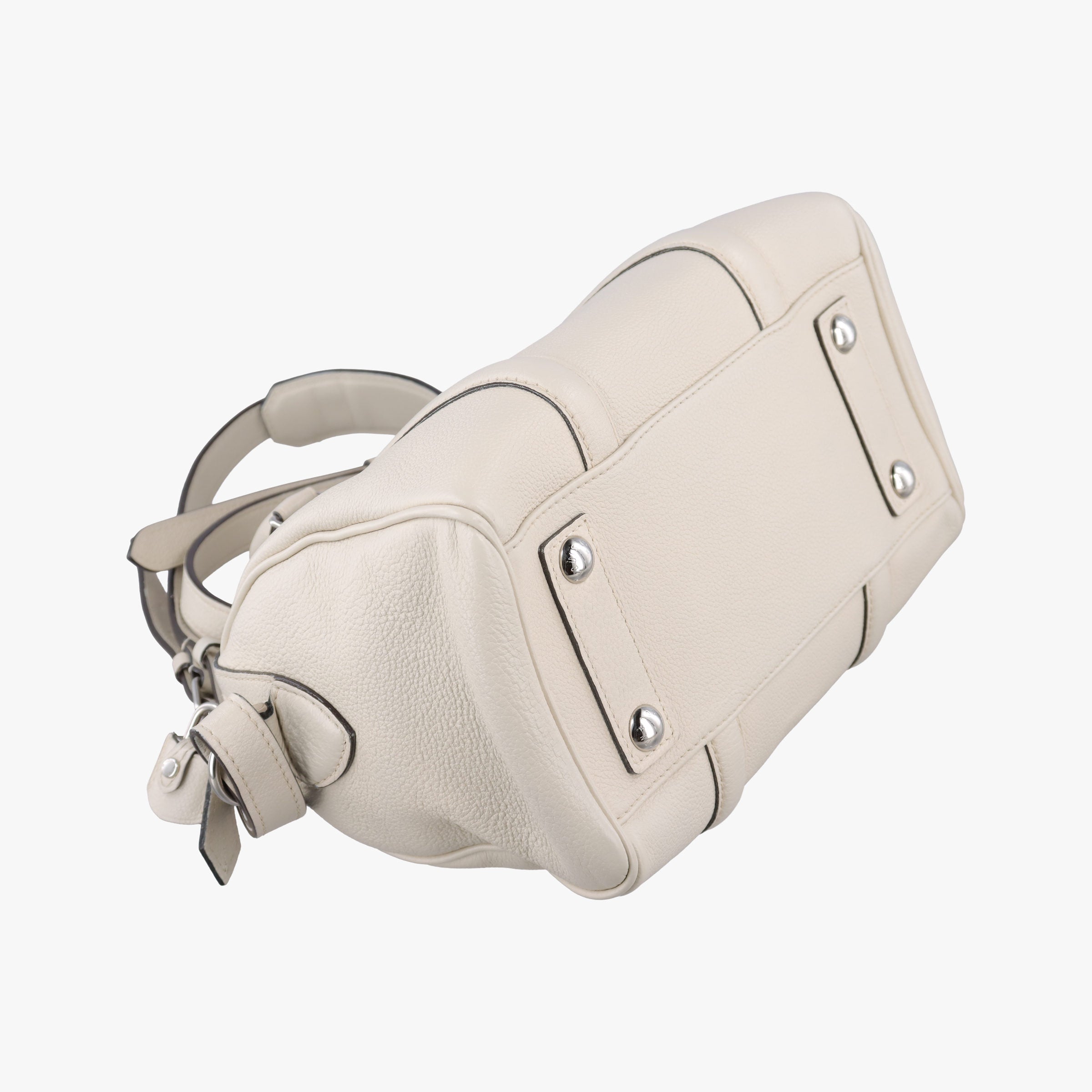 Secondhand Louis Vuitton sofia coppola SC BB BLANC CASSE calf Leather M48834 shoulderbag | stylenewstar