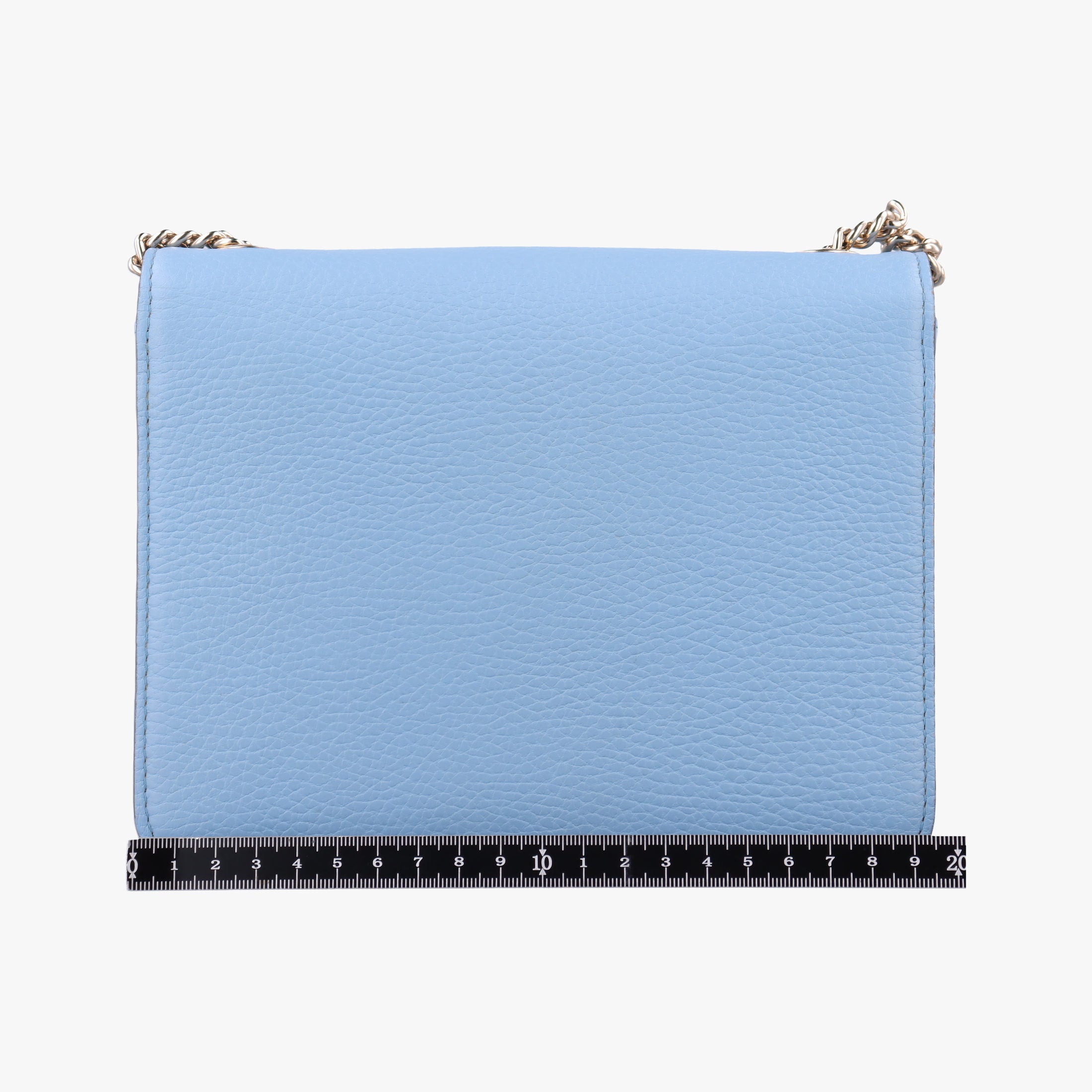 Pre-owned Gucci Interlocking G Blue Leather 510304 shoulderbag | stylenewstar