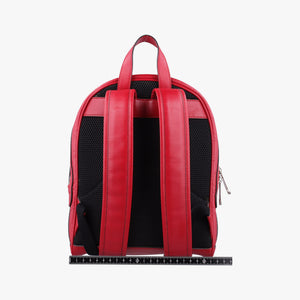 Pre-owned Gucci Guccissima Signature Red Leather 450967 backpack/rucksack | stylenewstar