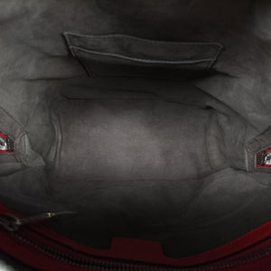 Pre-owned Gucci Guccissima Signature Red Leather 450967 backpack/rucksack | stylenewstar