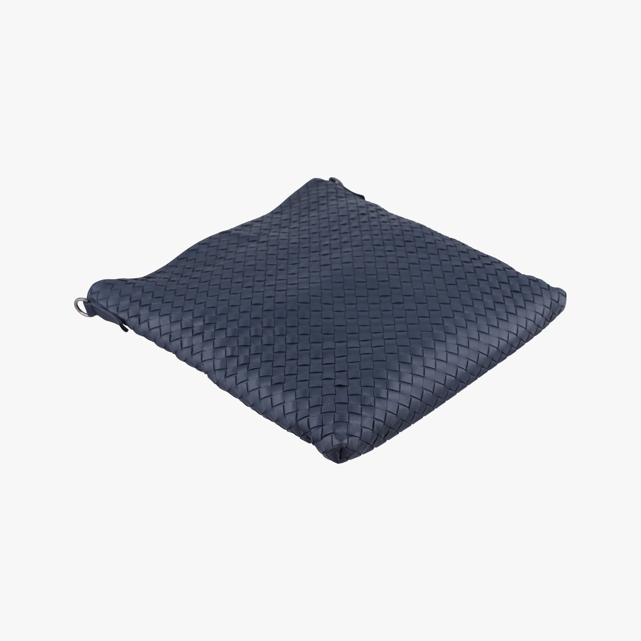 Secondhand Bottega Veneta Intrecciato Navy lambskin  shoulderbag | stylenewstar