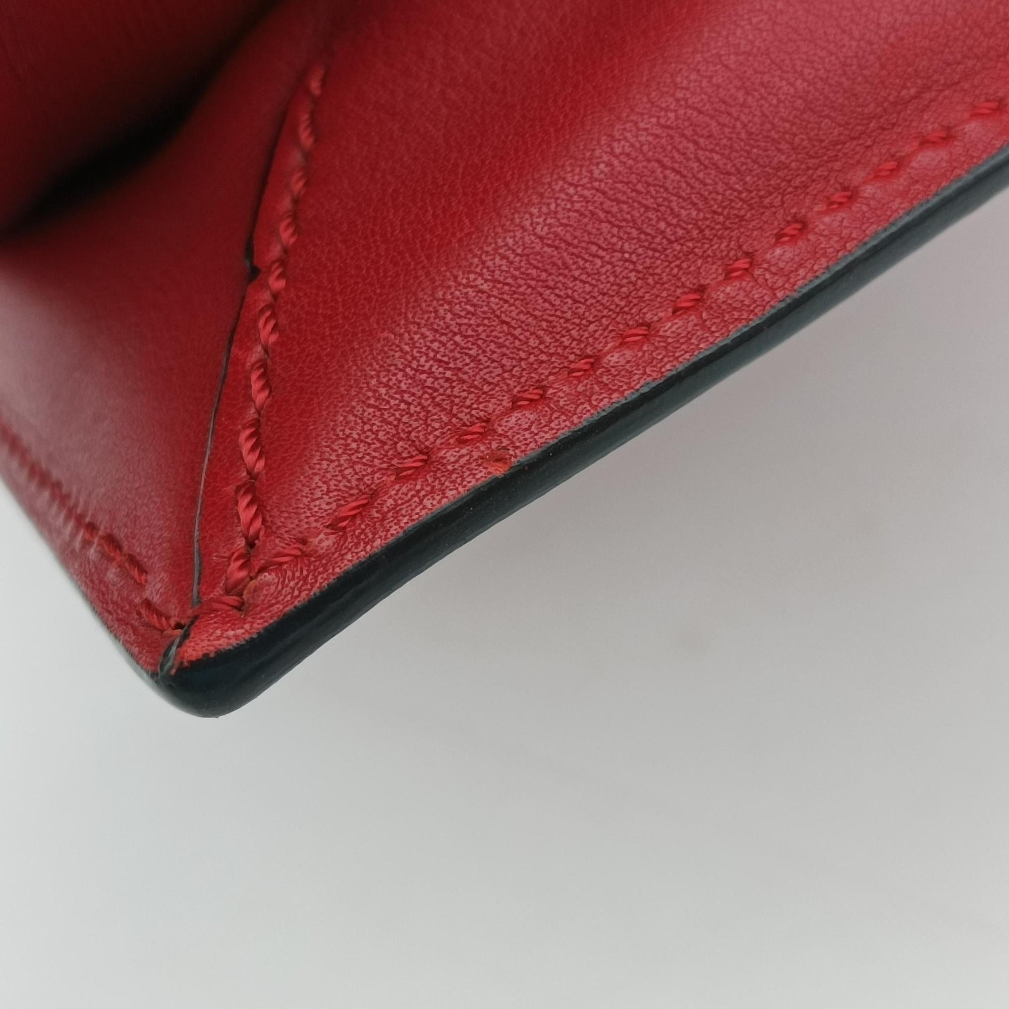 Secondhand Valentino My Rockstud Red Leather  shoulderbag | stylenewstar