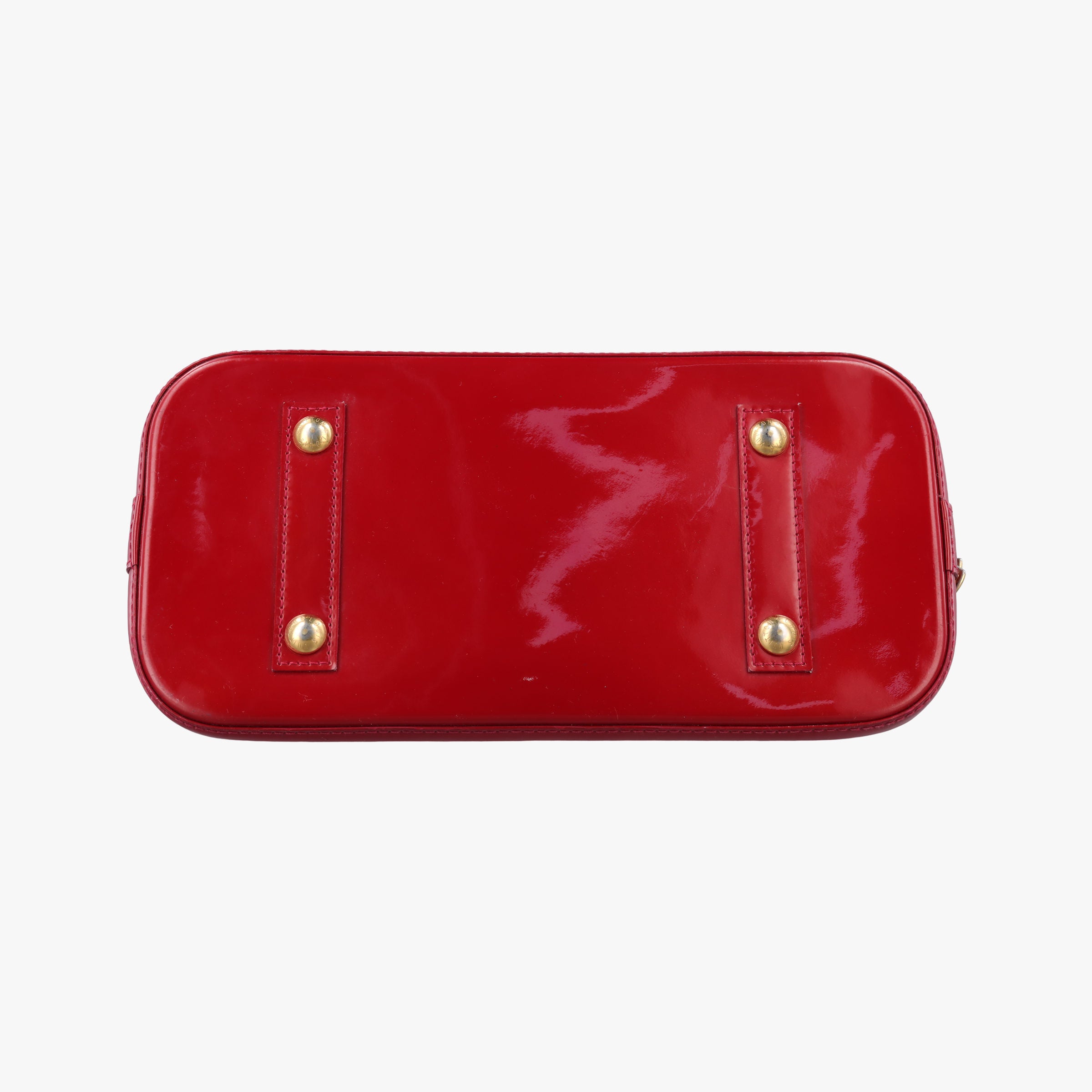 Secondhand Louis Vuitton Alma PM pomme d'amour Vernis M90096 handbag | stylenewstar
